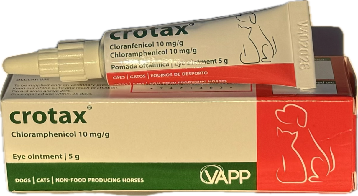 Crotax 5 gram (Chloramphenicol ointment)